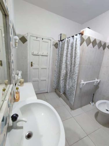 Koupelna v ubytování Reign Studio Apartment,BeachFront