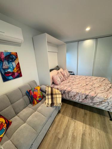 Cama o camas de una habitación en Joyful Place