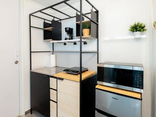 Η κουζίνα ή μικρή κουζίνα στο AQUA Terrazas Studio 4 - Oceanfront, Pool & Terrace Views