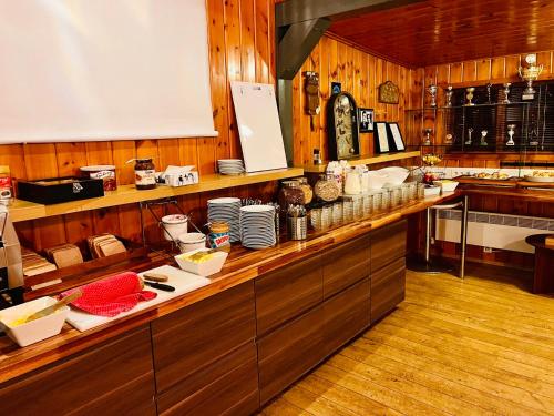 Jídlo v prázdninového domu nebo okolí