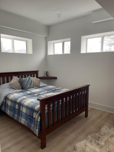 Ένα ή περισσότερα κρεβάτια σε δωμάτιο στο Apartment G