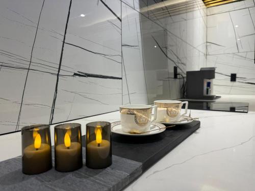 Kuchyň nebo kuchyňský kout v ubytování Zenity Joshua tree