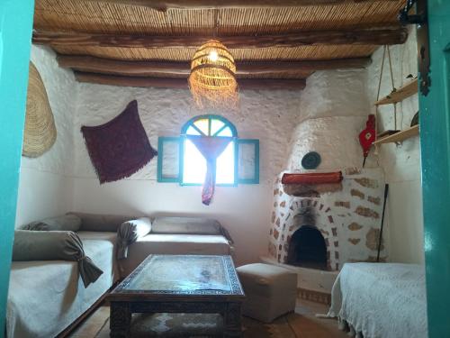 Postel nebo postele na pokoji v ubytování Bergerie Imsouane