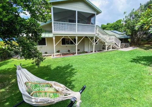 Zahrada ubytování Ocean & Sunset View Studio