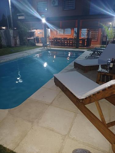 Bazén v ubytování Aires de campo nebo v jeho okolí