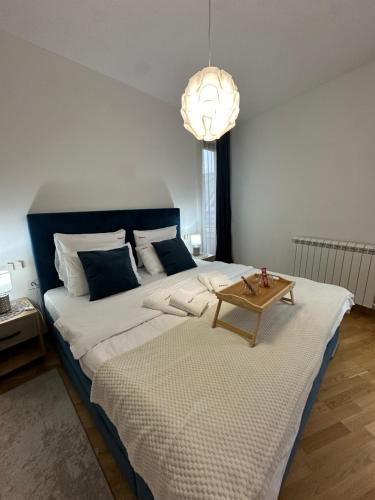 Postel nebo postele na pokoji v ubytování Palace 19