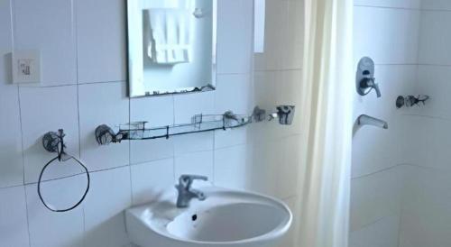 Koupelna v ubytování Hotel Norbu Sangpo