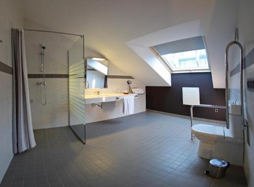 Koupelna v ubytování Hotel Anoeta