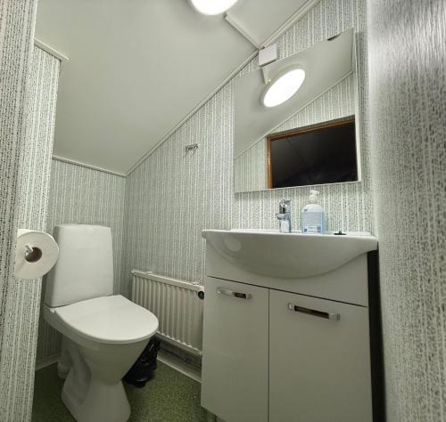 Koupelna v ubytování Dorm Hilli3