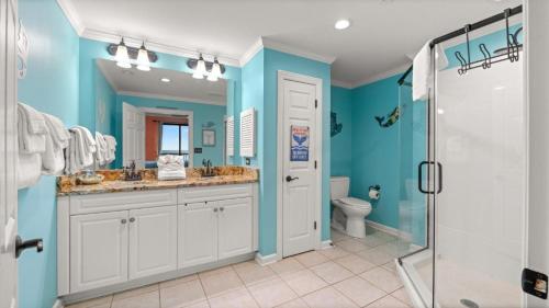 Koupelna v ubytování Margate #307