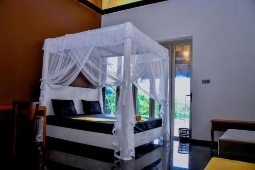 Ένα ή περισσότερα κρεβάτια σε δωμάτιο στο Elite Black Villa