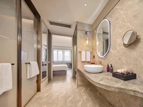 Koupelna v ubytování Mercure Shanghai Hongqiao SOHO