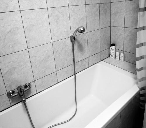 Et badeværelse på 2 bedroom apartment in Atlit, Haifa district