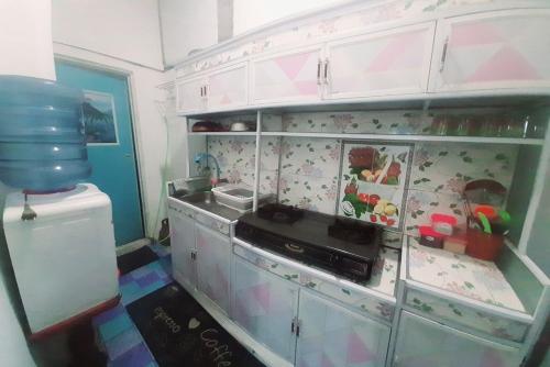 Kuchyň nebo kuchyňský kout v ubytování Homestay Castanea