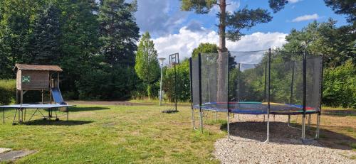 Κήπος έξω από το Pension Stechlinsee