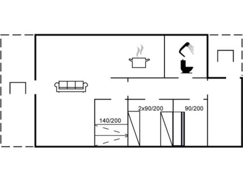 Κάτοψη του Holiday Home Sjarlotte - 400m to the fjord by Interhome