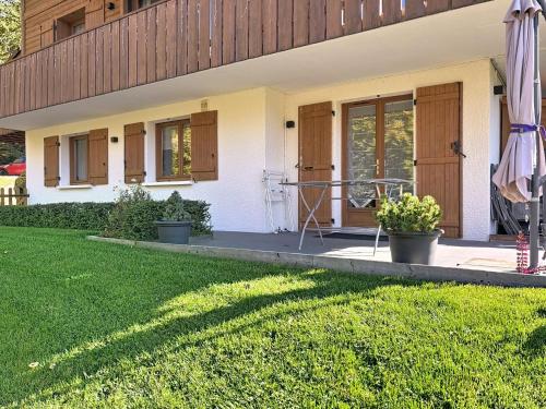 Zahrada ubytování Apartment Le Blueberry by Interhome