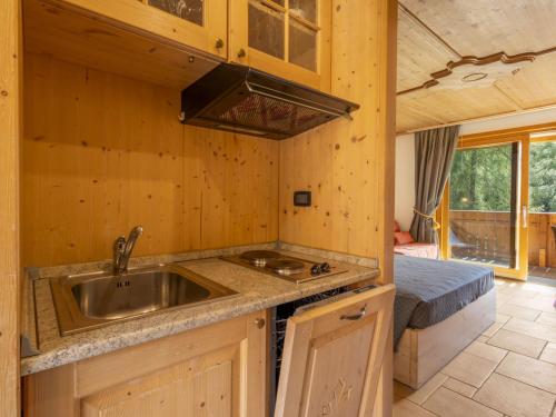 Kuchyň nebo kuchyňský kout v ubytování Apartment Residence gli Scoiattoli-3 by Interhome