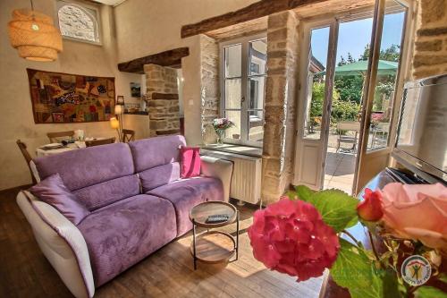 Posezení v ubytování Chez isabelle