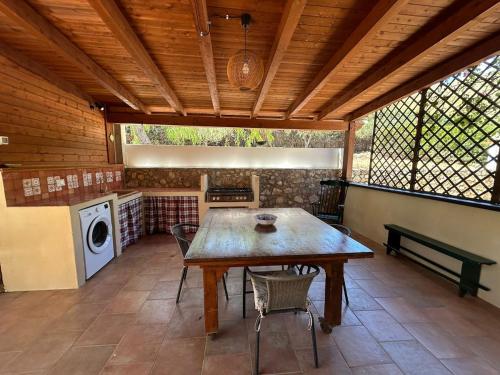 Χώρος καθιστικού στο A Casuzza di Poggio Scopello