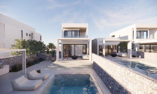 Bazen u ili blizu objekta Sokratis LocoLux Villas & Suites