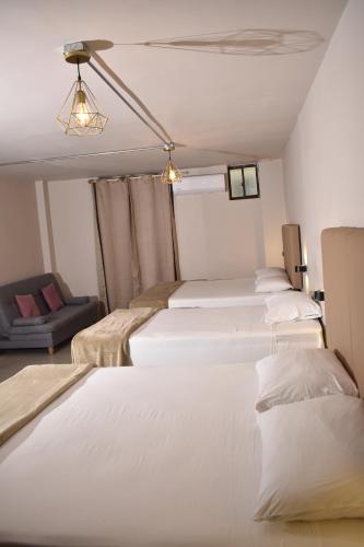 Voodi või voodid majutusasutuse History Center Hotel toas