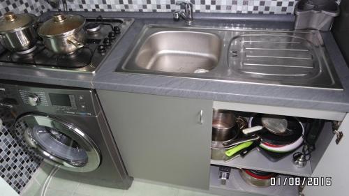 Dapur atau dapur kecil di Design apartment MM