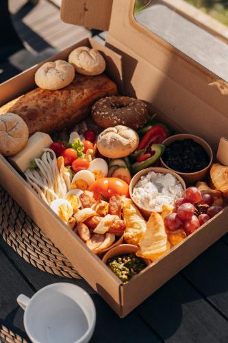 Jídlo v chaty nebo okolí