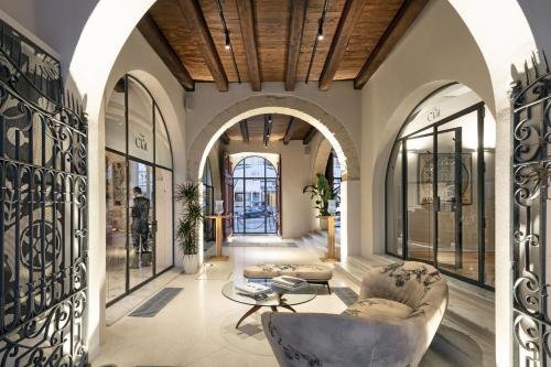 Posezení v ubytování Casa Clàt - Boutique Hotel