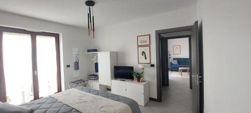 Postel nebo postele na pokoji v ubytování B&B LeTerrazze Boutique Hotel - Torino