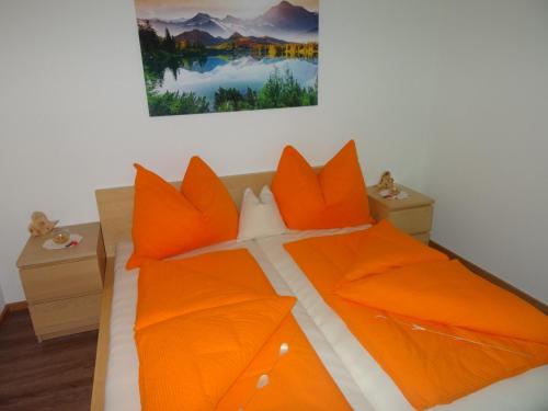 Postel nebo postele na pokoji v ubytování Panorama Apartment