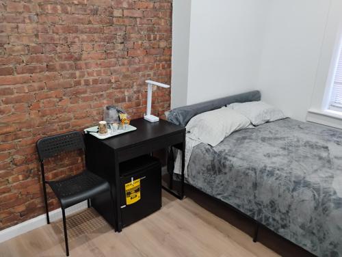 Postel nebo postele na pokoji v ubytování Aycee 417