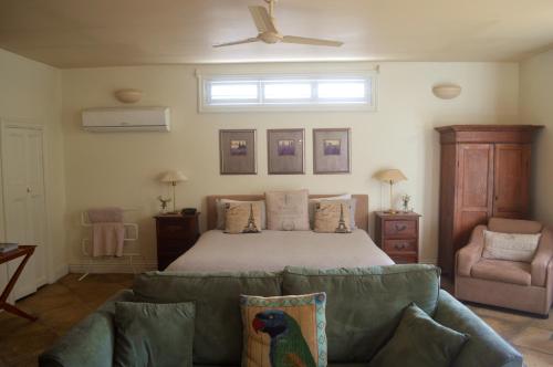 O zonă de relaxare la Athelney Cottage Bed and Breakfast