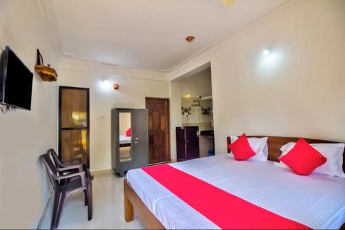 Ένα ή περισσότερα κρεβάτια σε δωμάτιο στο 3 Star Guest House