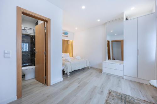 Koupelna v ubytování Almas 20 Casa Praia Apartamentos