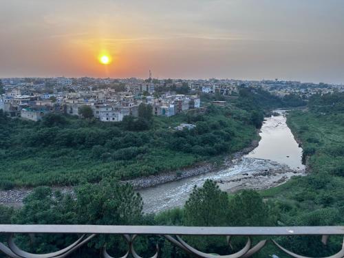 Naturlandskabet i nærheden af lejligheden