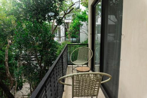 Μπαλκόνι ή βεράντα στο Chen Luum Residences - Departamentos de lujo en Luum Zama