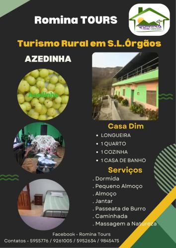 un volantino per un runnian runnian ems orops di Romina Tours a Prainha