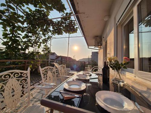 Μπαλκόνι ή βεράντα στο Apartments with parking space Podaca, Makarska - 6055