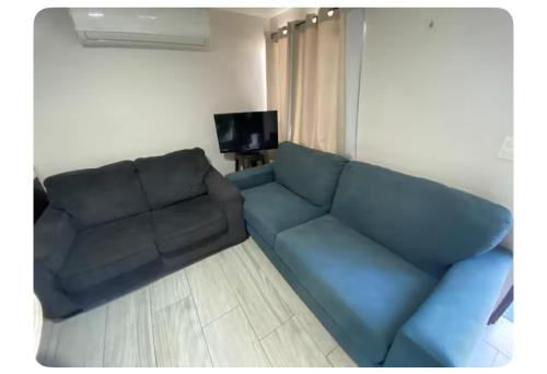 Χώρος καθιστικού στο Casa llena de vida