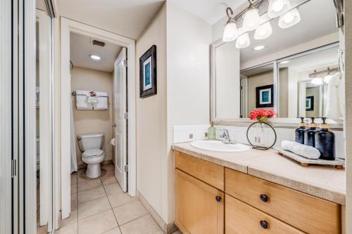 Koupelna v ubytování Valley Isle Resort Unit 802