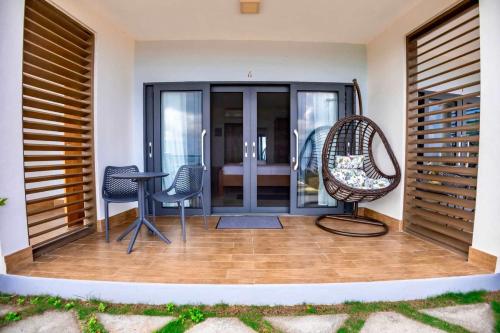 Αίθριο ή υπαίθριος χώρος στο ZenBreak Hammock Suite Shack-Shack