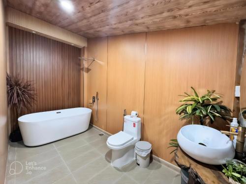 Koupelna v ubytování Nhà Của An Homestay, Coffee & Spa Long Xuyên