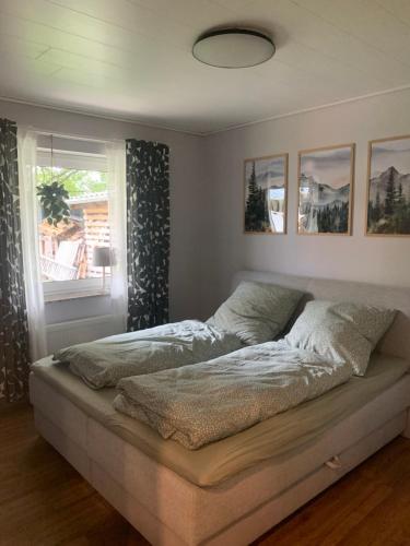 Postel nebo postele na pokoji v ubytování Ferienwohnung Unterm Nastberg