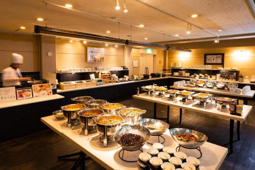 Mad på ryokanen eller i nærheden