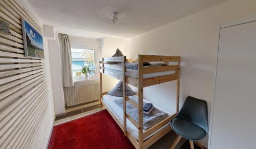 Postel nebo postele na pokoji v ubytování Eifel-Oase Monschau