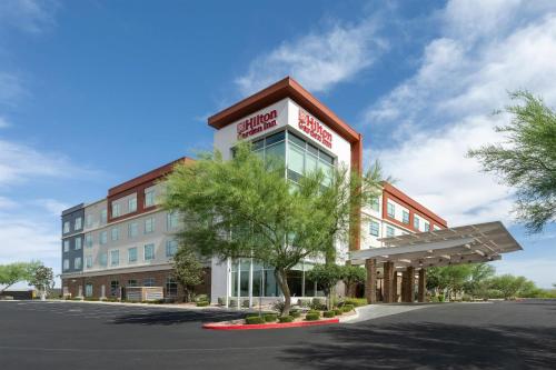 a rendering of a hotel with a parking lot at Hilton Garden Inn North Phoenix Scottsdale in Phoenix