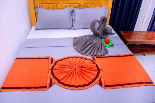 Postel nebo postele na pokoji v ubytování 86 villas trincomalee