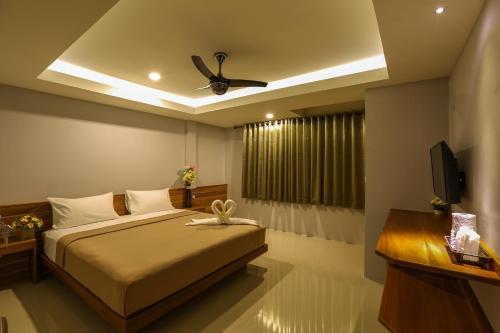 A room at Living Chilled Koh Tao