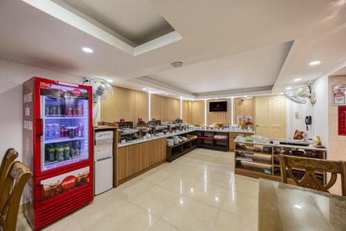 Kuchyň nebo kuchyňský kout v ubytování A25 Hotel - 307 Lý Tự Trọng